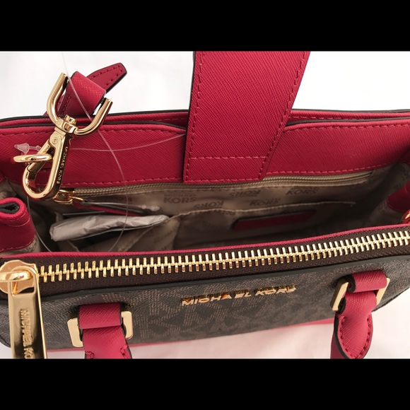 Michael Kors Kellen XS Satchel Lipstick Pink - Picture 5 of 8